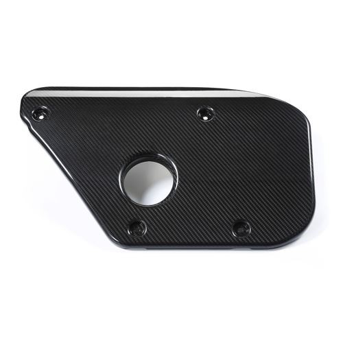 Cubierta del motor de fibra de carbono