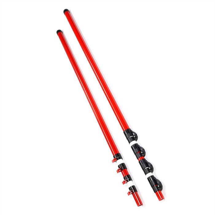 Poste de portería telescópico