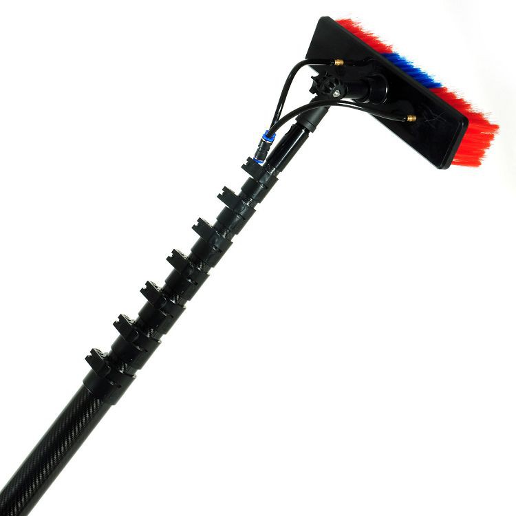 Poste de fibra de carbono alimentado por agua