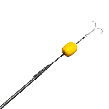 Poste de rescate de fibra de carbono